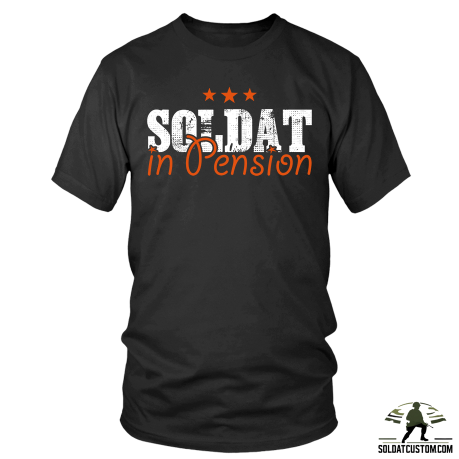 soldat in pension t shirt soldat in pension t shirt